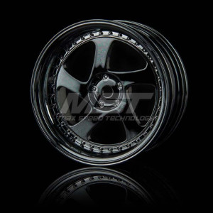 Silver black TMB wheel (+5) (4) Артикул:MST-102044SBK