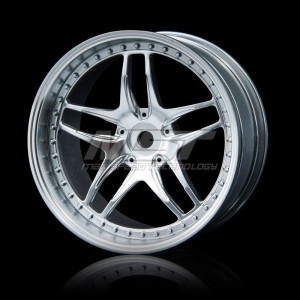 Flat silver FB wheel (+5) (4) Артикул:MST-102060FS