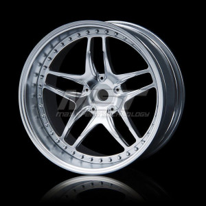 Flat silver FB wheel (+8) (4) Артикул:MST-102061FS