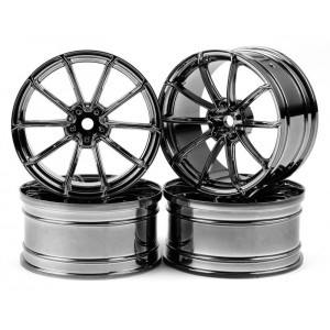 Silver black GTR wheel (+3) (4) Артикул:MST-102075SBK