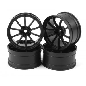Flat black GTR wheel (+5) (4) Артикул:MST-102076FBK