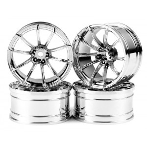 Silver GTR wheel (+9) (4) Артикул:MST-102078S