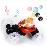 Радиоуправляемая трюковая машина-перевертыш RENDA (29 см, красный, мыльные пузыри) - RD635 - Артикул RD635