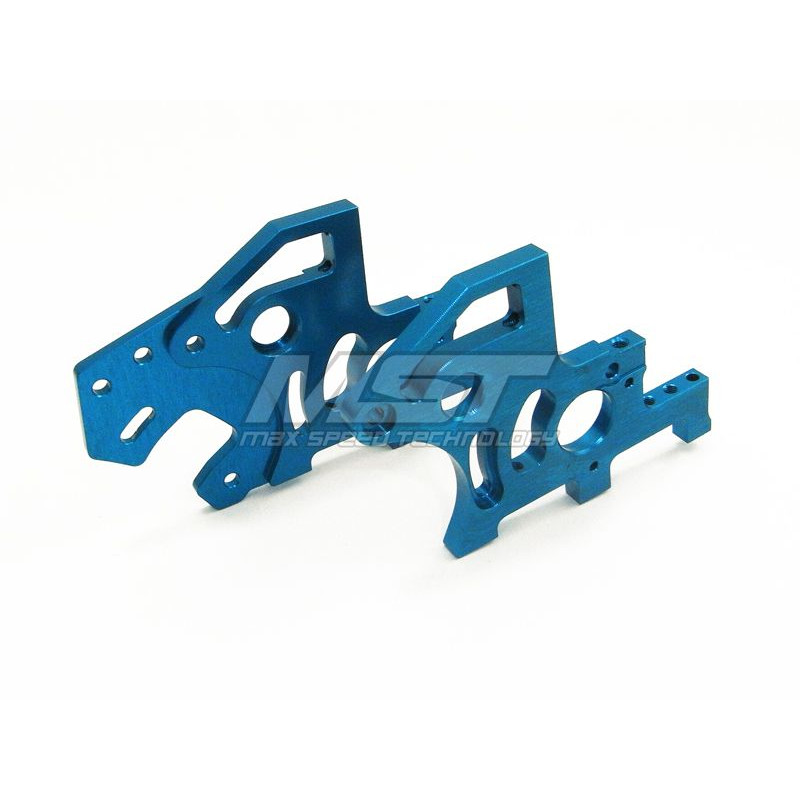 FS Alum. bulkhead R/L (blue) - Артикул: MST-210179