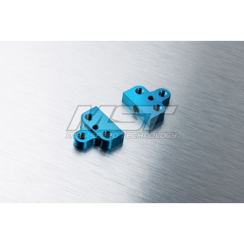 FS Alum. upper arm mount (blue) (2) - Артикул: MST-210180