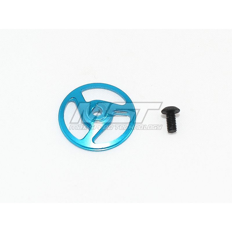 Alum. spur gear holder cover (blue) - Артикул: MST-210116