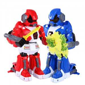Набор из двух роботов-бойцов на пульте Crazon Robot Battle - 333-VS03 - Артикул 333-VS03