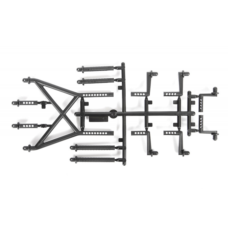 Модель для трофи SCX10 III Jeep JLU Wrangler 4WD Kit