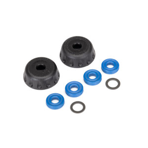Double seal kit, GTR shocks (x-rings (4): 4x6x0.5mm PTFE-coated washers (2): bottom caps (2)) (renew - Артикул: TRA8458