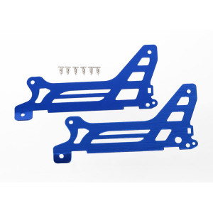 Main frame, side plate, outer (2) (blue-anodized) (aluminum): screws (6) - Артикул: TRA6328