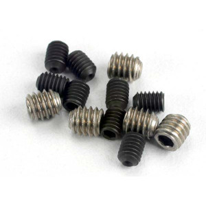 Set (grub) screws, 3x4mm (8): 4x4mm (stainless) (4) - Артикул: TRA1548