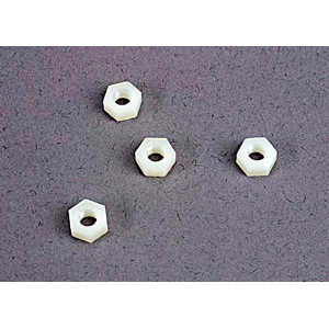 4mm nylon wheel nuts (4) - Артикул: TRA2447