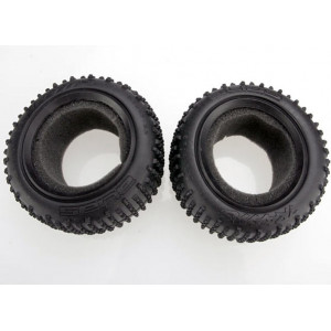 Tires, Alias 2.2' (rear) (2): foam inserts (Bandit) (soft compound) - Артикул: TRA2470