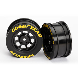 Wheels, 8-spoke (black) (2) - Артикул: TRA7377