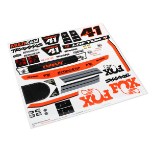 Наклейки Unlimited Desert Racer®, Fox® Edition - Артикул: TRA8515