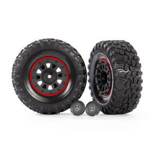 Покрышки Traxxas 2.2' Black Tires & Wheels Assembled TRA8874 - Артикул: TRA8874