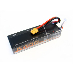 Аккумулятор LiPo Bonka 5400мАч 45C 7.4V (жесткий кейс)