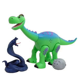 Интерактивная игрушка динозаврик Брахиозавр 29 см - ТТ6009А - Артикул TT6009A