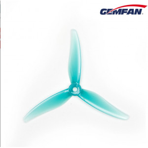 Пропеллер Gemfan Hurricane 51466 3-х лопастной (Clear Blue) 2 пары - Артикул PMPC51466-3L
