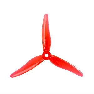 Пропеллер Gemfan Hurricane 51466 3-х лопастной (Clear Red) 2 пары - Артикул PMPC51466-3R