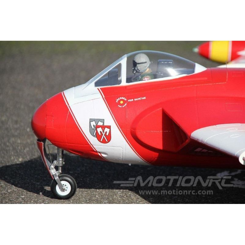 Модель самолета FreeWing de Havilland DH-112 Venom V2 (красный) PNP