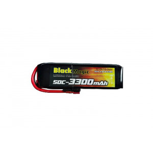 Аккумулятор Black Magic 50C/3300mAh/3S1P/11.1V w/Deans plug
