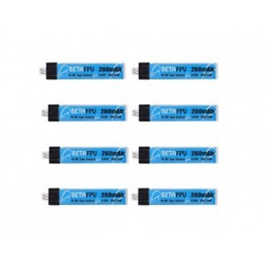 Аккумулятор BETAFPV LiPo 1S 3.7V HV 260mAh Whoop Battery 8шт