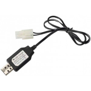 Зарядное устройство USB 9.6v 250mah разъем Tamiya - USB-96-250-TAMIYA