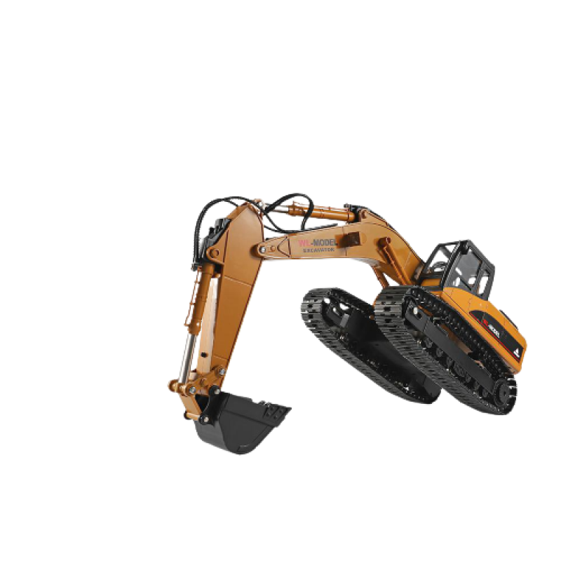 Радиоуправляемый металлический экскаватор Wltoys 16800 масштаб 1:16 2.4G - WL16800