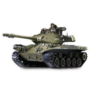 Радиоуправляемый танк Heng Long Bulldog M41A3 "Бульдог" Upg V7.0 1:16 RTR 2.4GHz - 3839-1UpgV7.0
