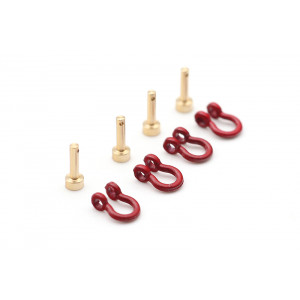 D-ring hitch S ( Red ) - MX0055-R