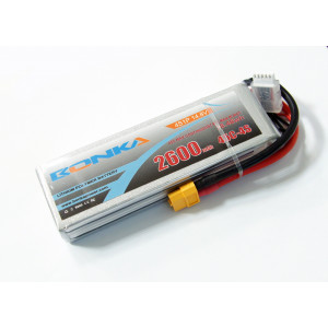 Аккумулятор LiPo Bonka 2600мАч 45C 14.8V