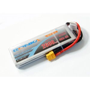 Аккумулятор LiPo Bonka 2600мАч 45C 11.1V