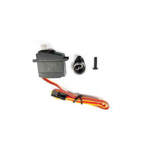 Servo, sub-micro, waterproof, metal gear CTW-2065R-BL