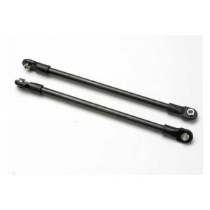 Traxxas Push rod (steel) (assembled with rod ends) (2) (black) (use with #5359 progressive 3 rockers) - TRA5319