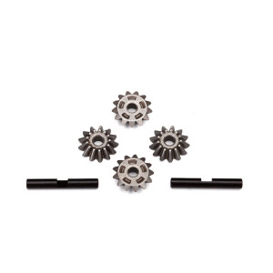TRAXXAS запчасти Gear set, center differential (output gears (2): spider gears (4): spider gear shaft (2)) TRA6783