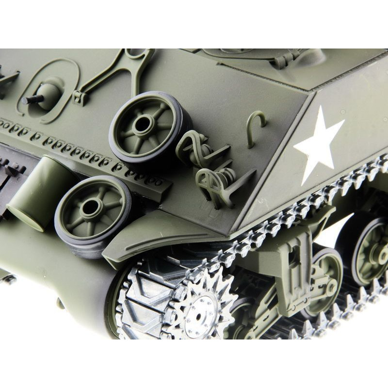 Радиоуправляемый танк Heng Long U.S. M4A3 Sherman Pro V6.0 масштаб 1:16 2.4G - 3898-1Pro V6.0