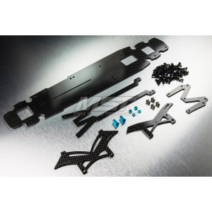 MS Carbon chassis set MST-210156