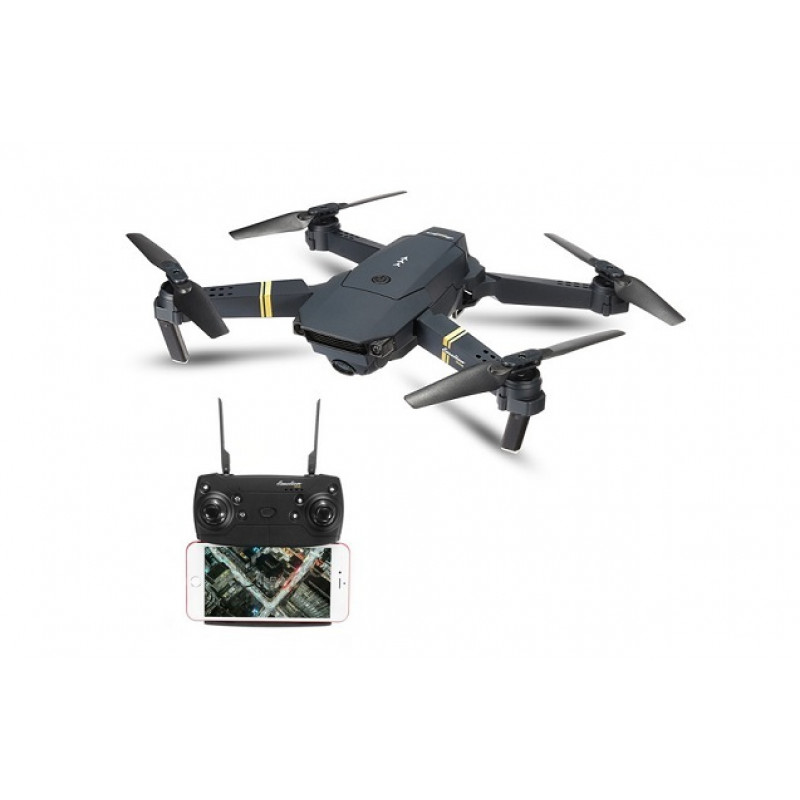Квадрокоптер Eachine E58 FPV с видеокамерой 2MP (Wi-Fi), 3 аккумулятора в комплекте - EACH-789348-3