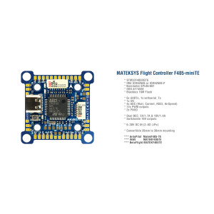 Полетный контроллер Matek F405-miniTE