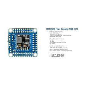 Полетный контроллер Matek F405-HDTE