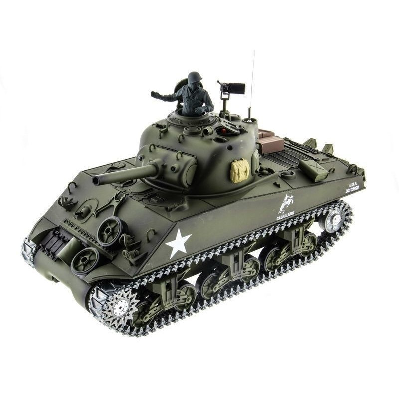 Радиоуправляемый танк Heng long. Танк Heng long m4a3 Sherman (3898-1pro) 1:16 52 см. Шерман 105 мм. Купить танк heng long