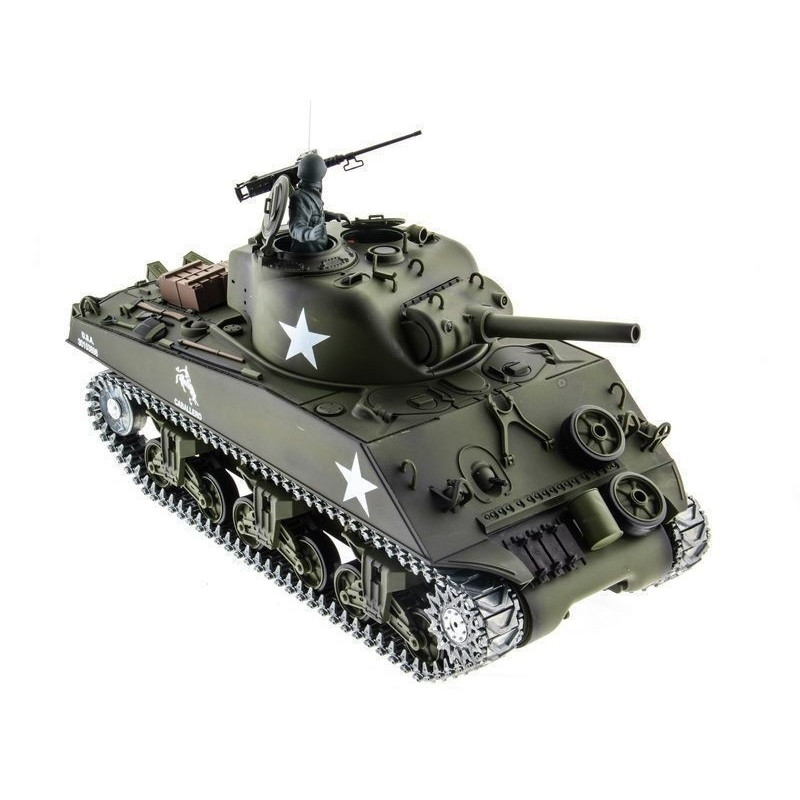 Радиоуправляемый танк Heng Long Ginzzu M4A3 Sherman Pro V7.0 масштаб 1:16 RTR 2.4G - 3898-1Pro V7.0