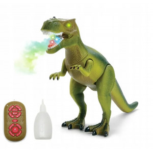 Радиоуправляемый динозавр T-Rex RuiCheng (зеленый, звук, свет) - RUI-8909-GREEN