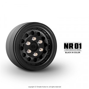 Диск Gmade 1.9 NR01 beadlock wheels (Black) (2) GM70224