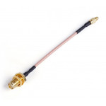 Высокочастотный переходник-удлинитель MMCX на SMA (Female) V2