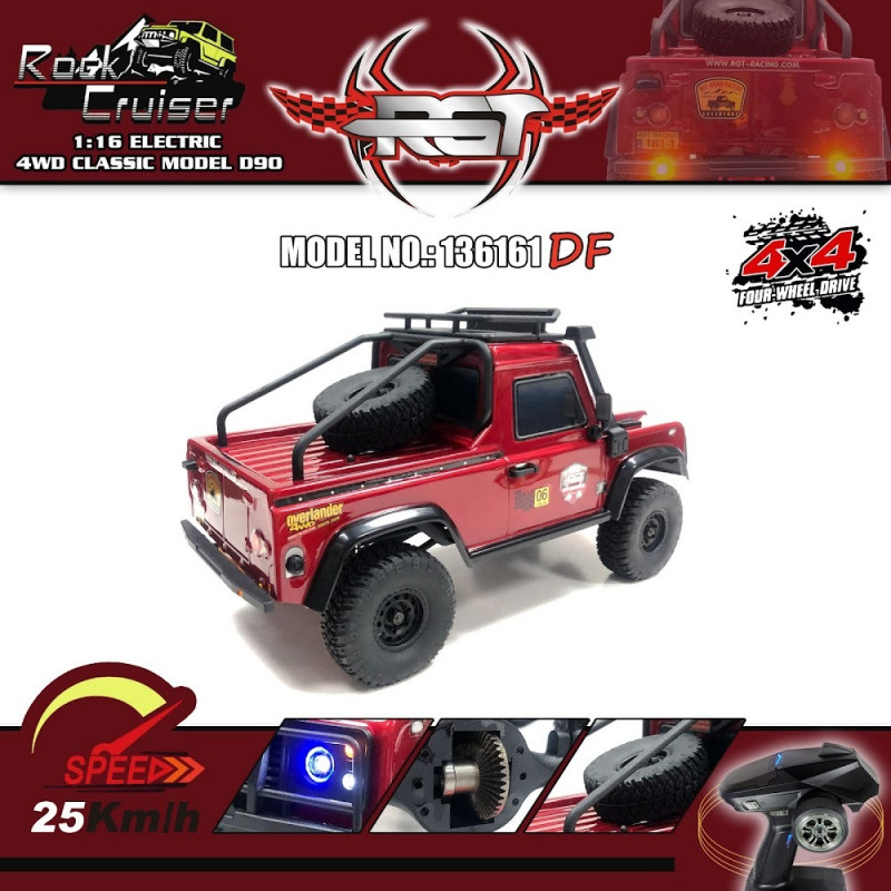 Радиоуправляемый краулер Hobby Cruiser РК-4 Waterproof 4WD RTR масштаб 1:16 2.4G - 136161DF|R62111