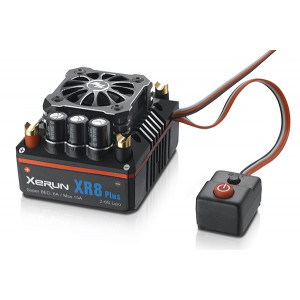 Бесколлекторный сенсорный регулятор XERUN XR8 Plus для автомоделей масштаба 1:8 - HW-30113300