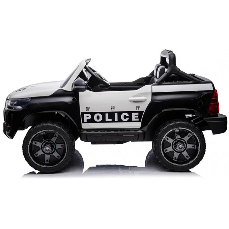 Электромобиль Toyota Hilux Police 4WD 12V - DK-HL860P-WHITE