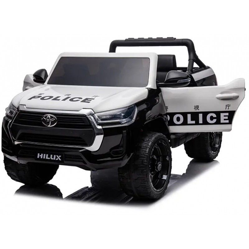 Электромобиль Toyota Hilux Police 4WD 12V - DK-HL860P-WHITE